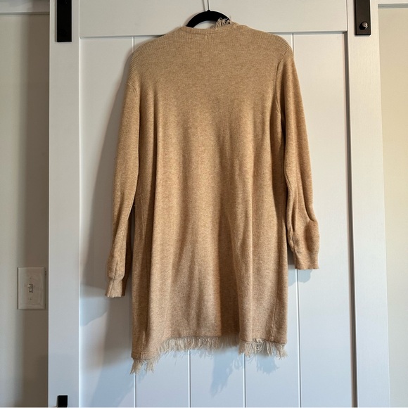 JODIFL Tan Long Cardigan Sweater - Picture 4 of 4